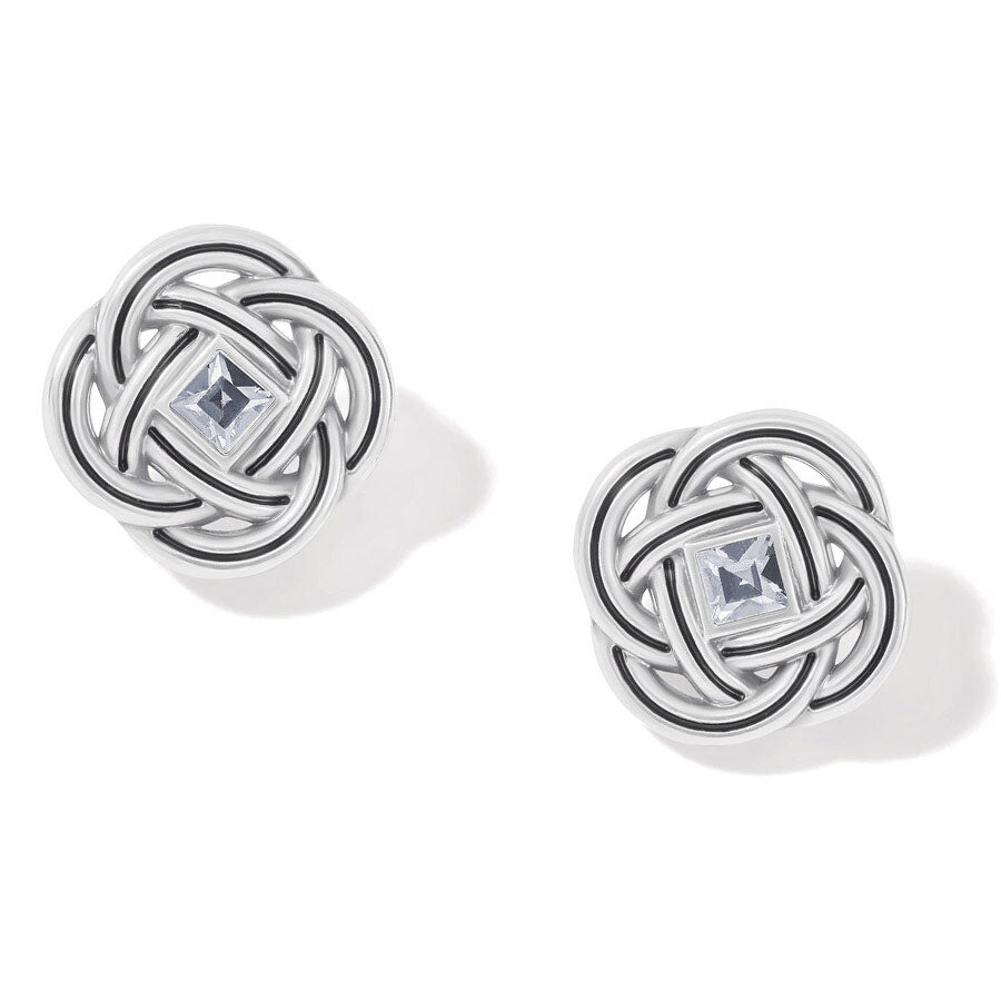 Interlok Shine Post Earrings