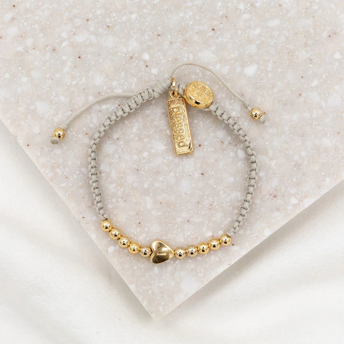 Sister Of Heart Beaded Bracelet