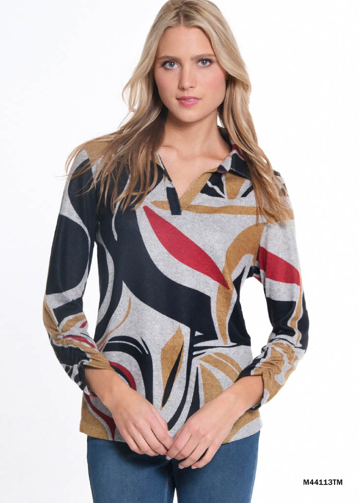 3/4 Sleeve Knit Top