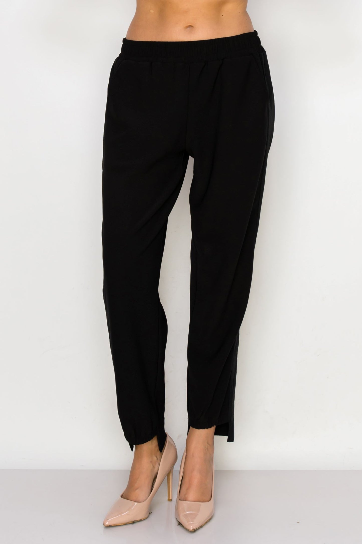 Katie Knit Crepe Pants
