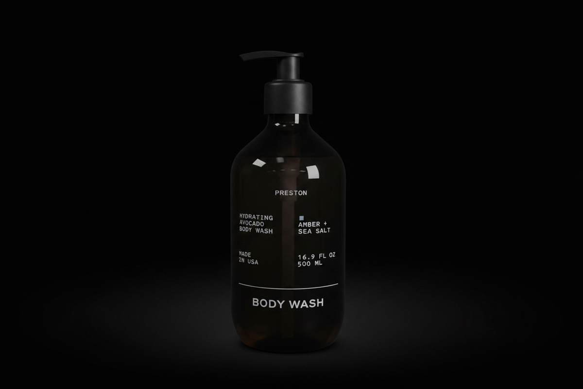 Amber and Sea Salt Body Wash