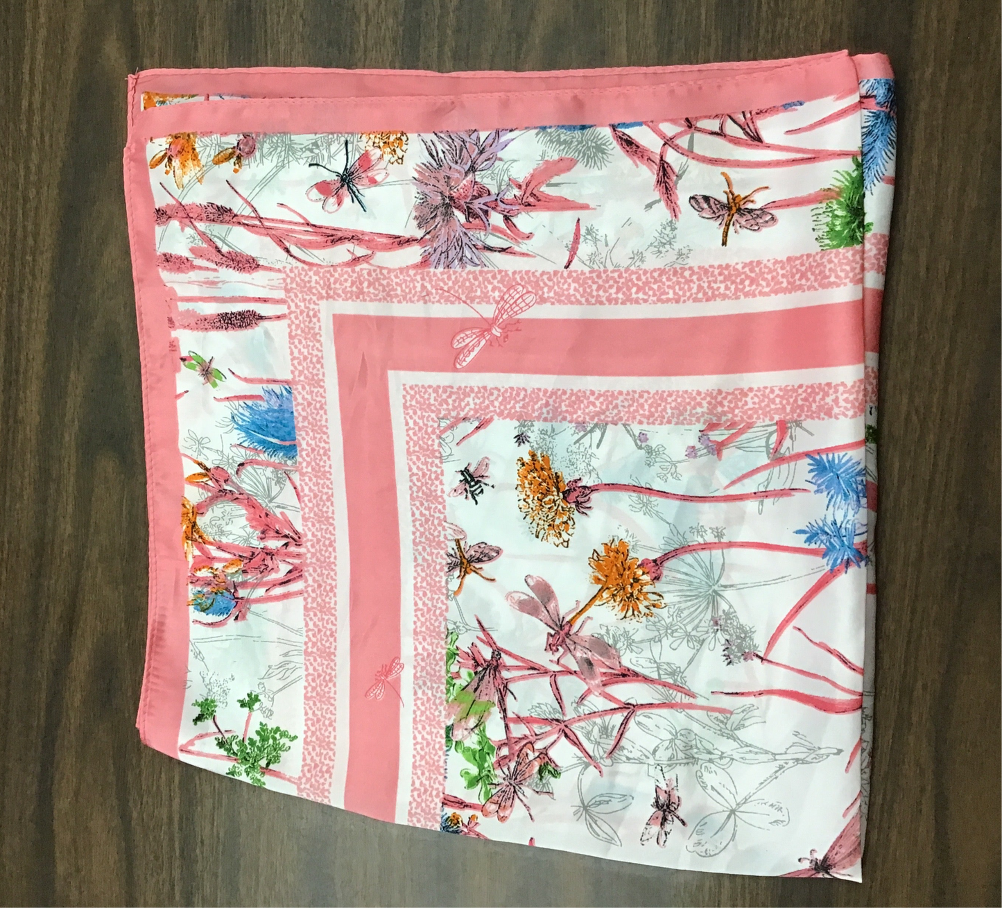 Dragonfly Silk Scarf