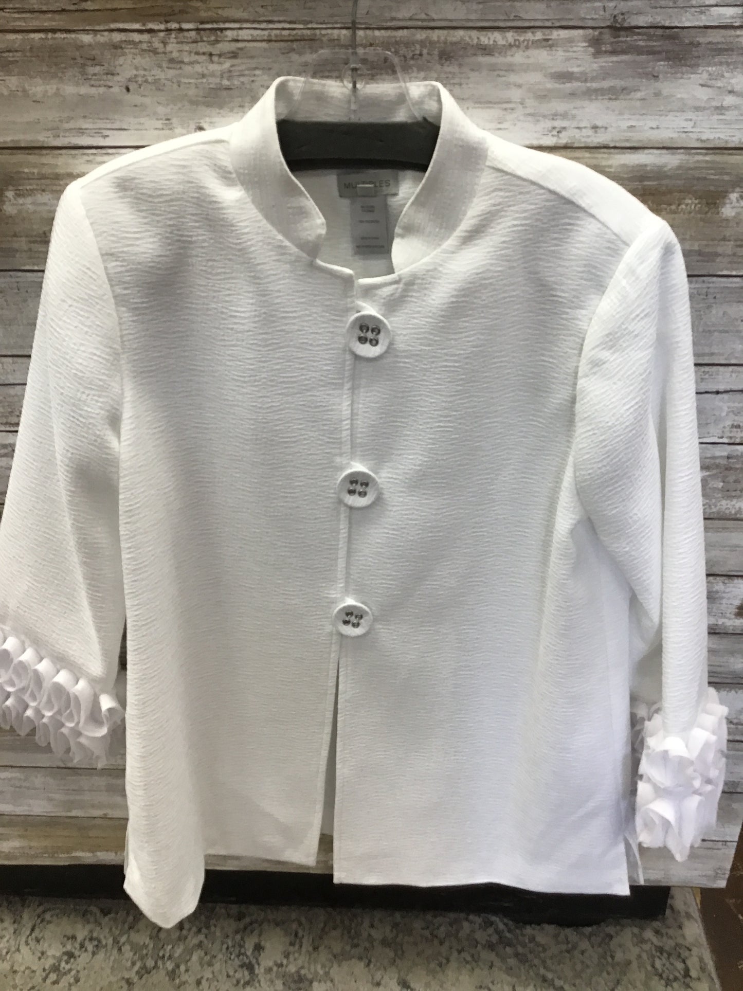 Button Closure Lined Jacket