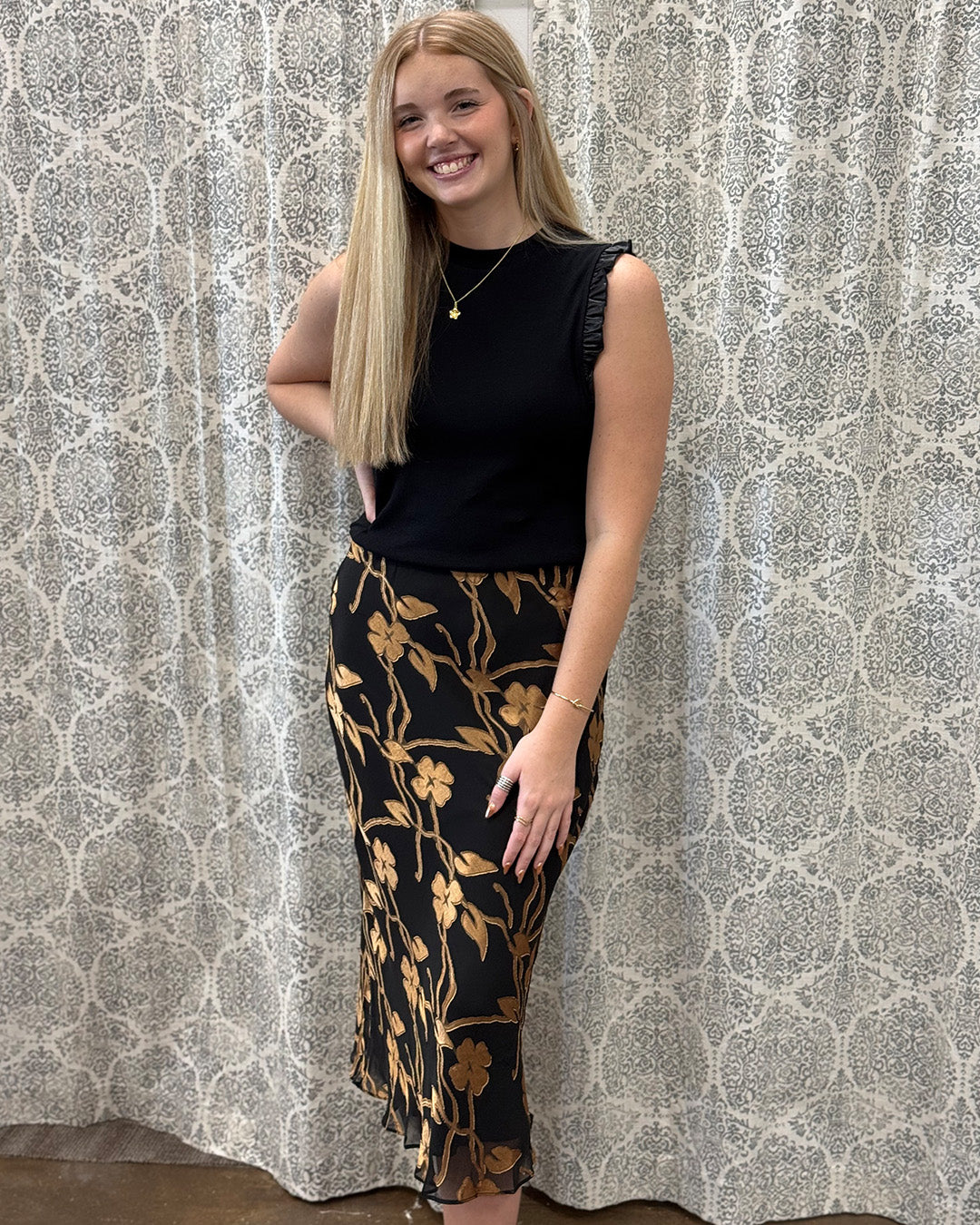 Current Air Floral Skirt