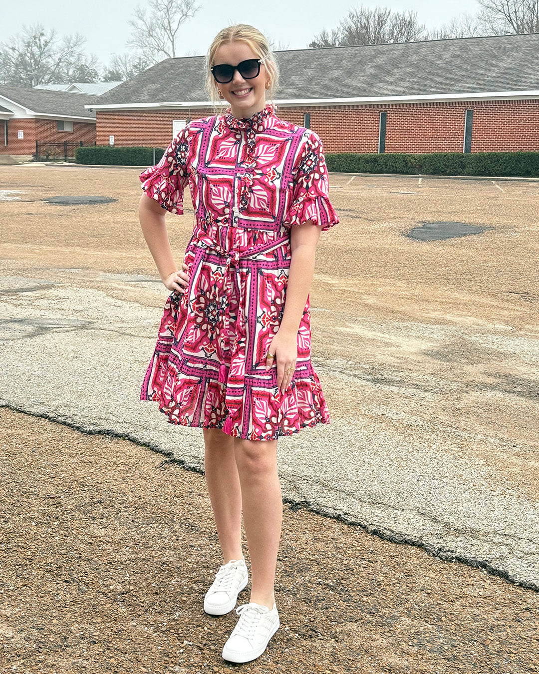Tile Styled Dress