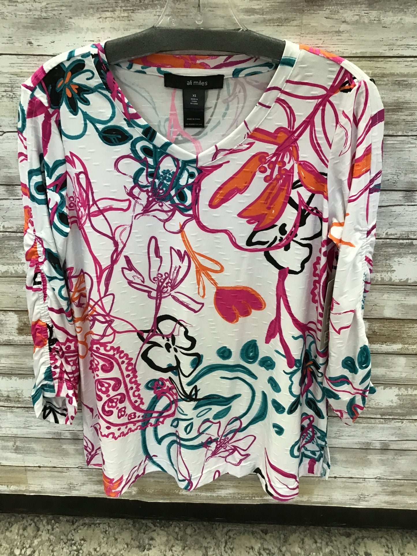 V-Neck Knit Popover Tunic