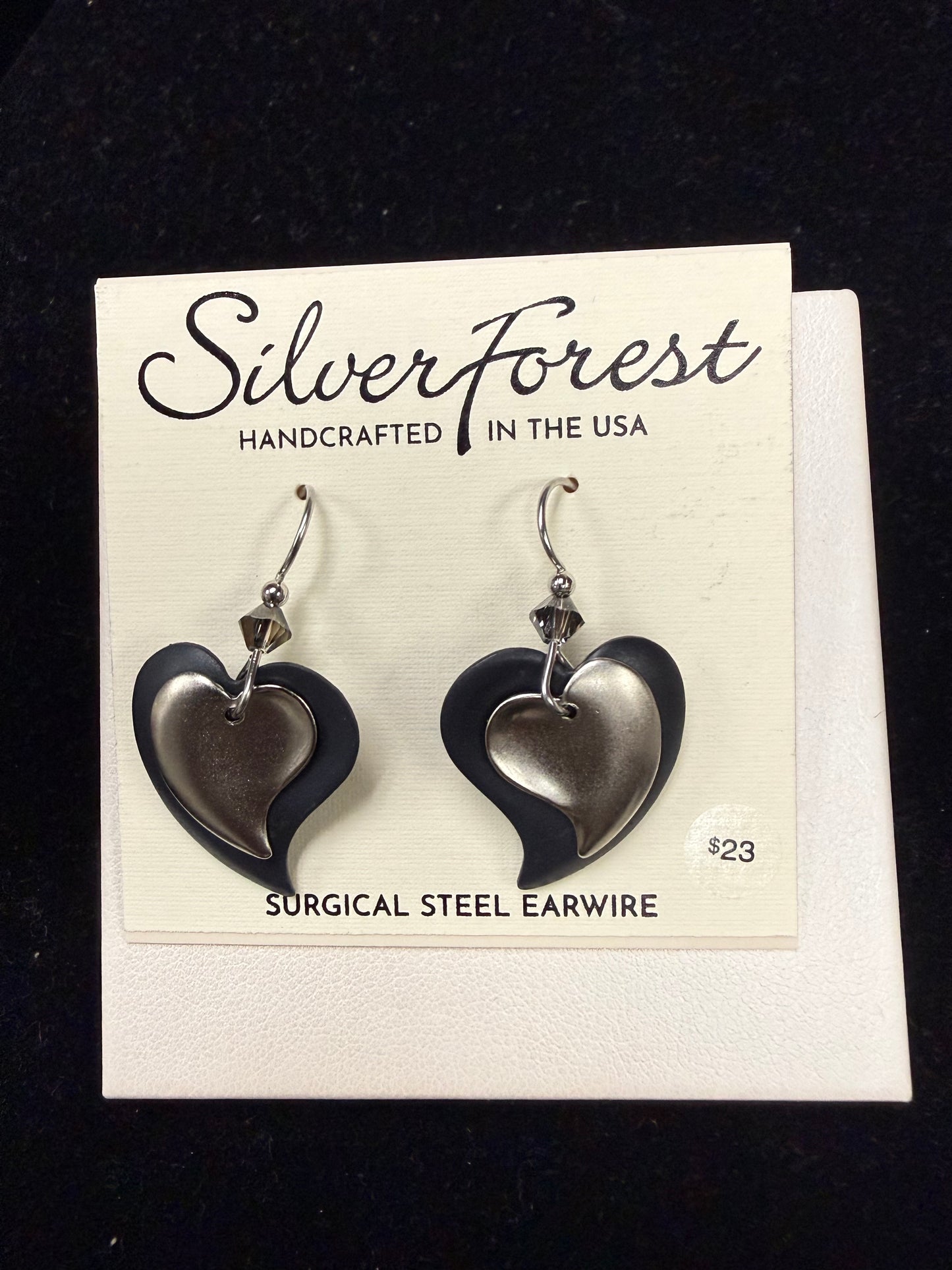 Silver Forest Earring