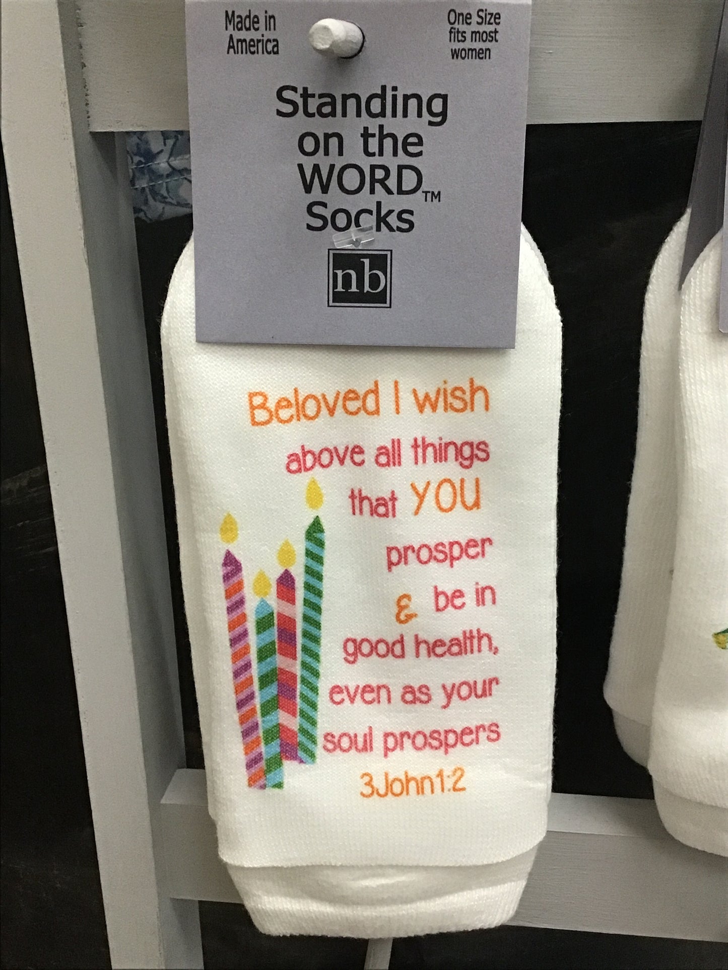 Standing On The Word Socks