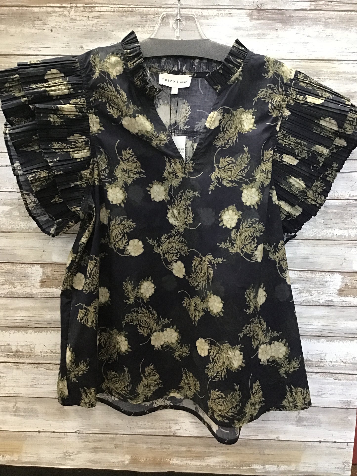 Midnight Bloom Blouse