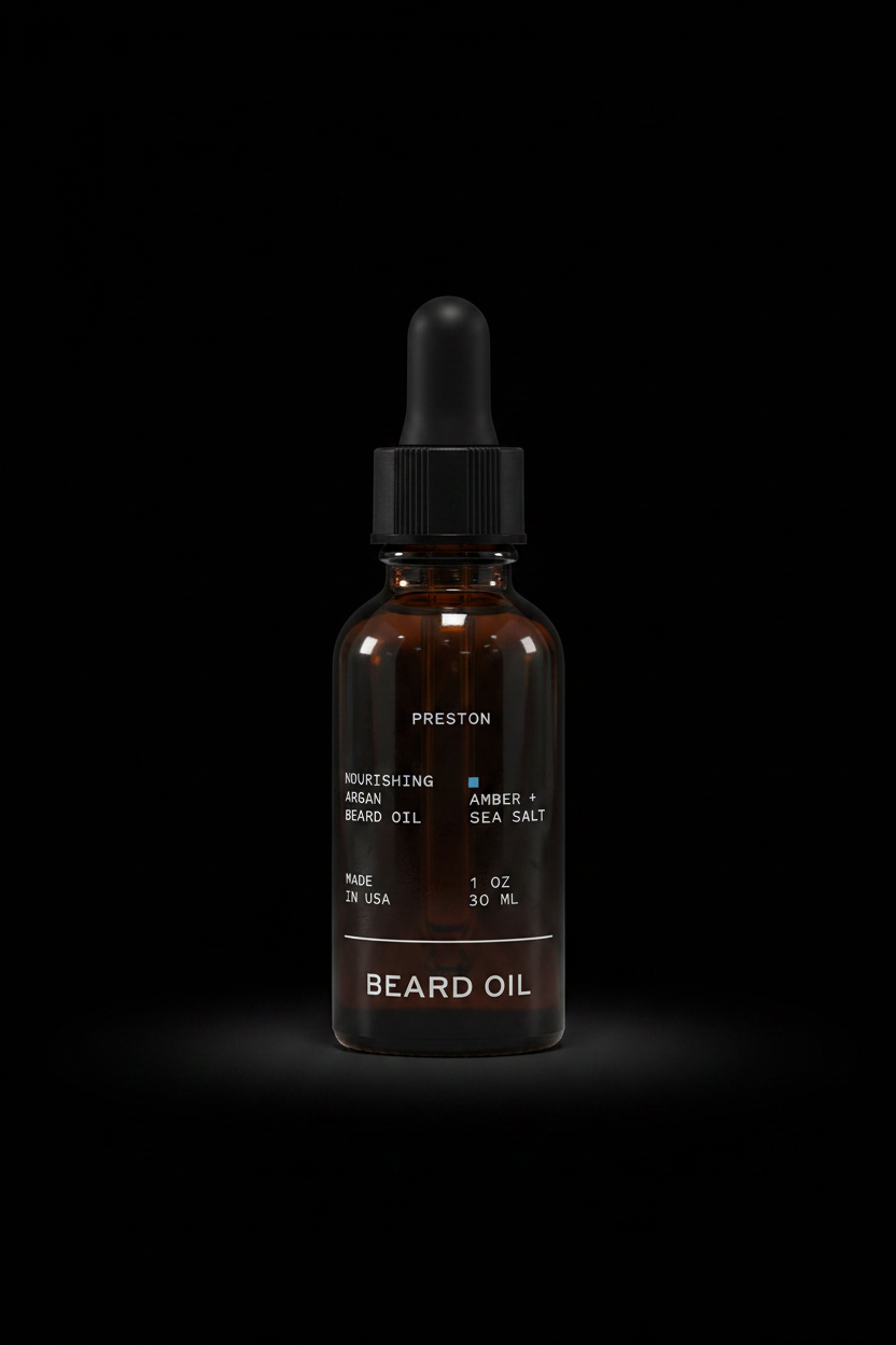 Amber and Sea Salt Beard Oil