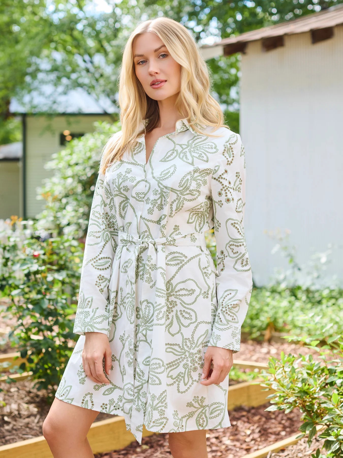 Sarah Lacecap Dress