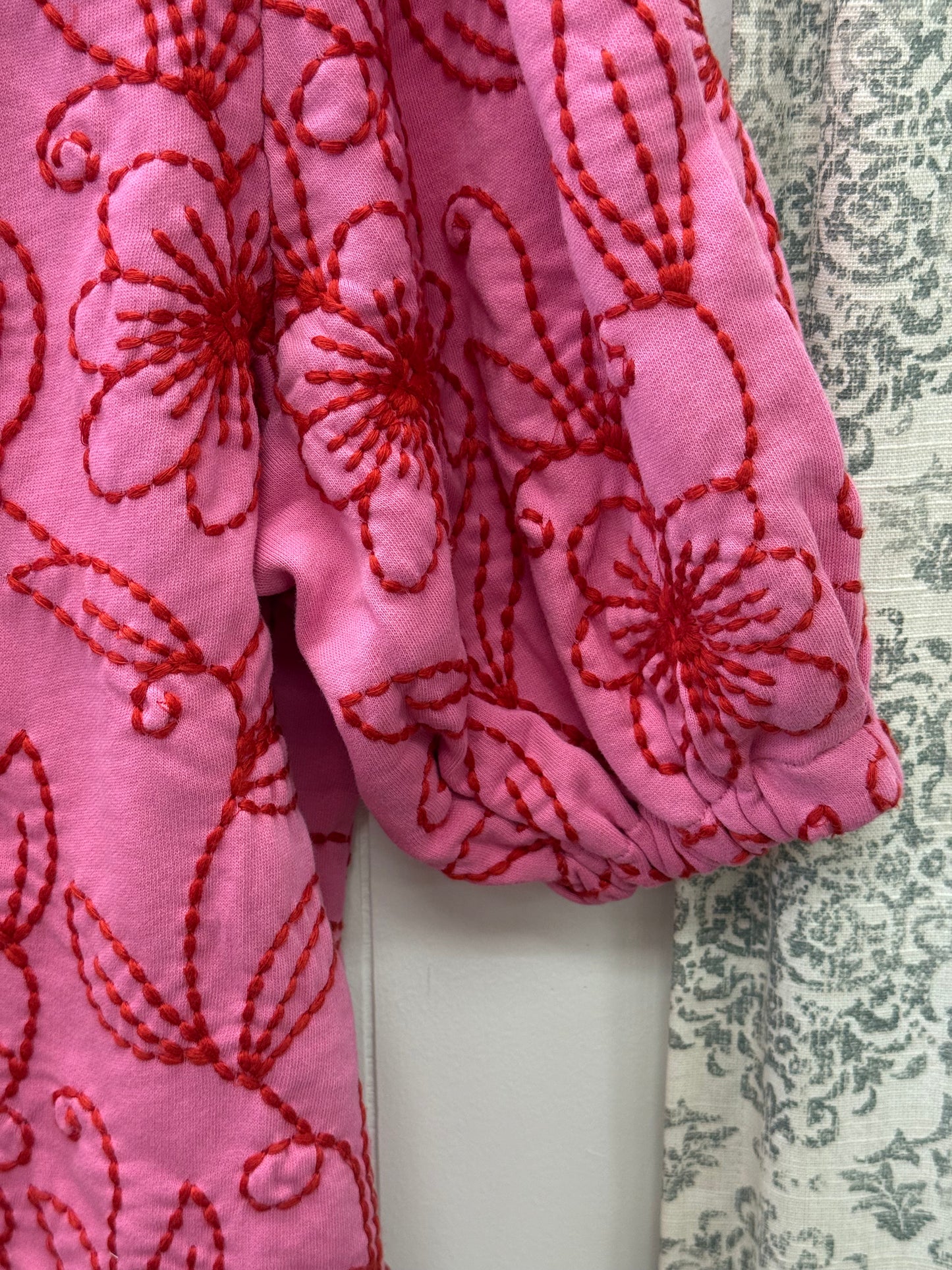 Floral Vines Knit Top