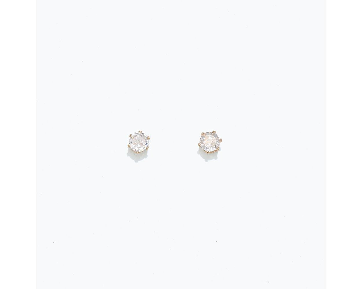 CZ Stud In Gold