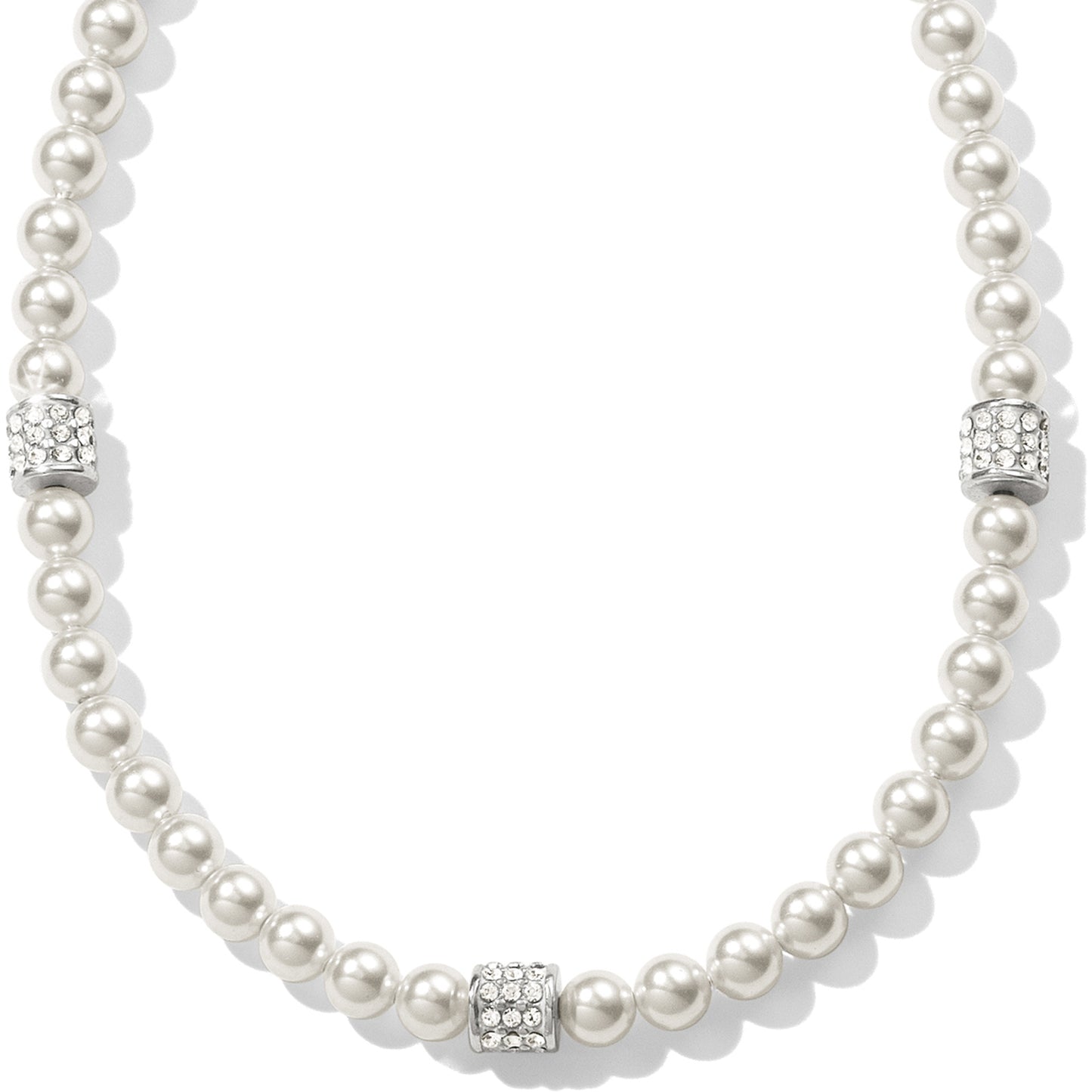 Meridian Pet Pearl Station Necklace