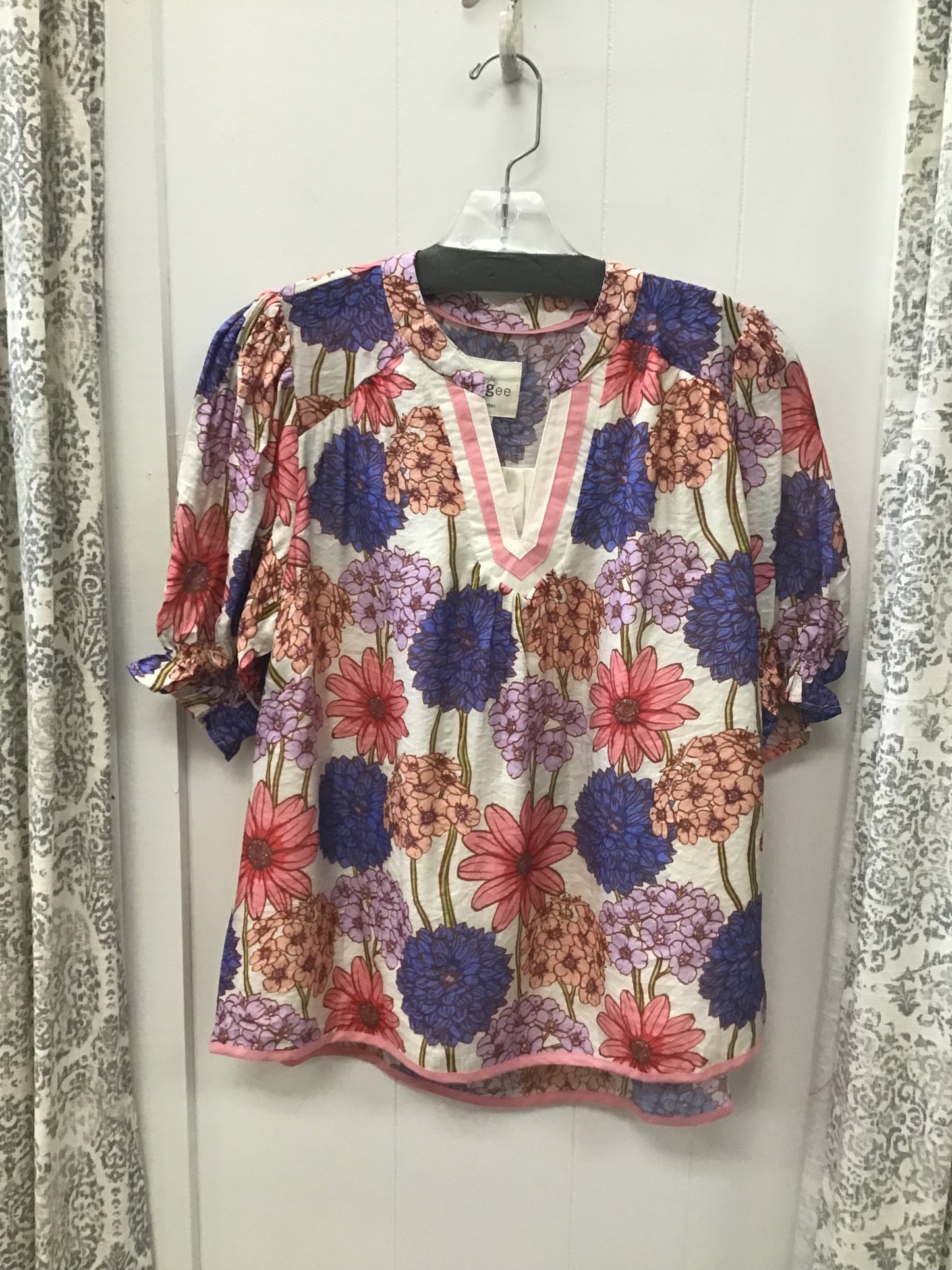 Flower Print Shirt