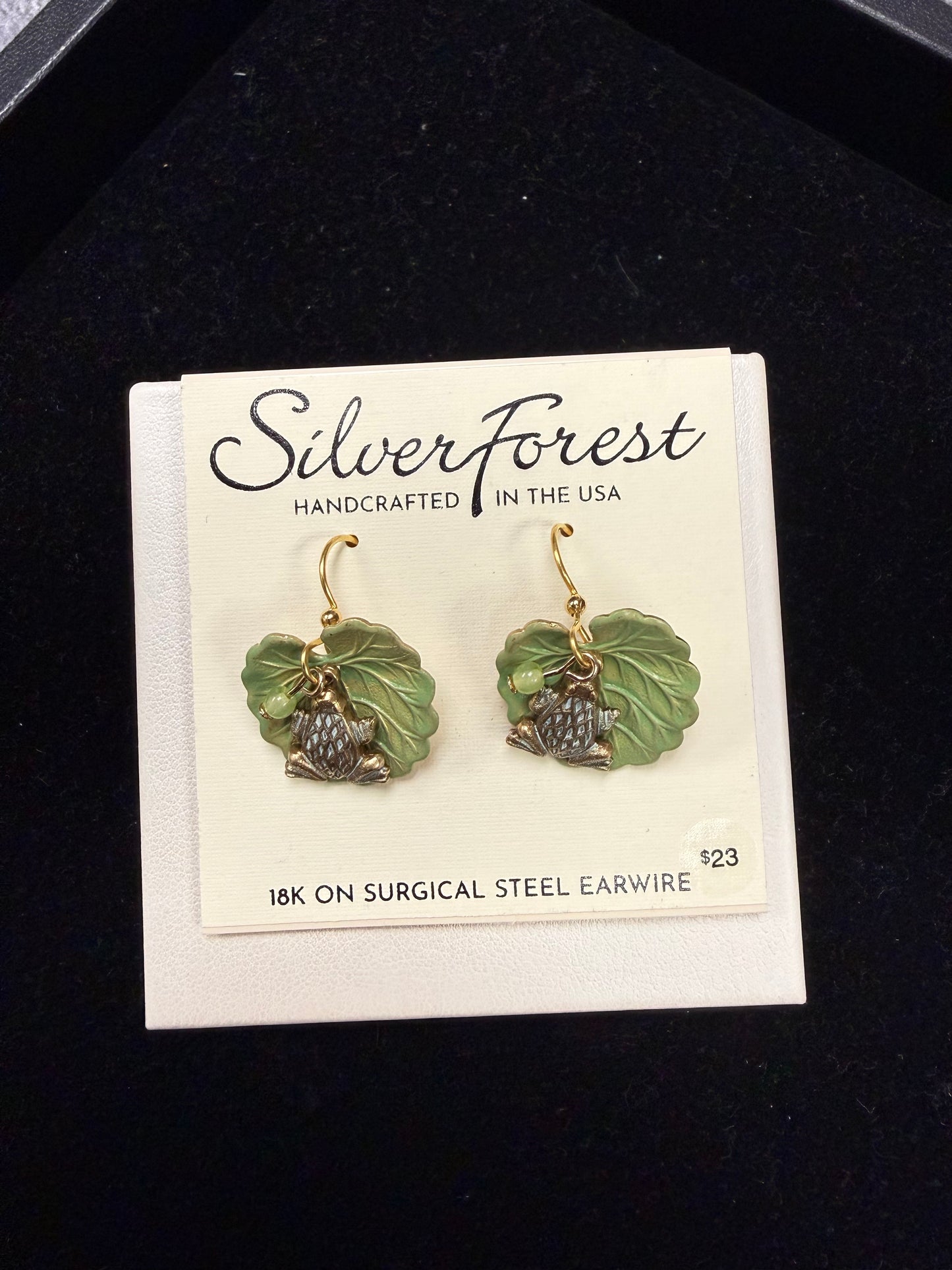 Silver Forest Earring