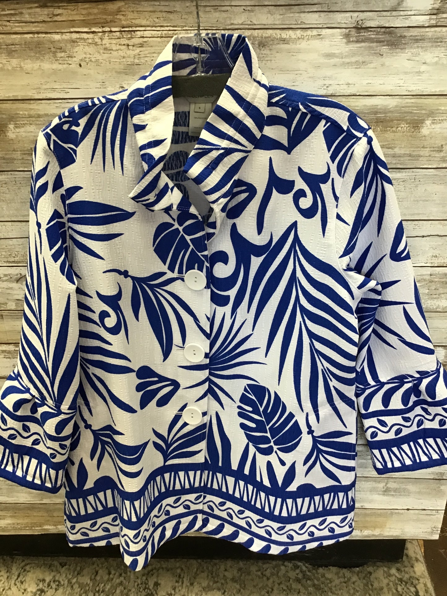 Flounce Sleeve Wire Collar Jacket