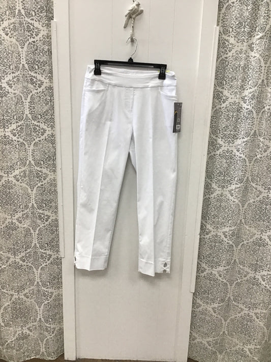 Crop Pant with X-Strap Hem