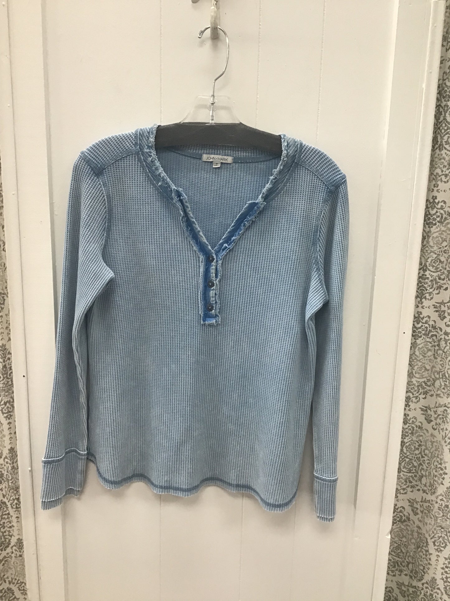 Knit Solid Waffle Textured Top