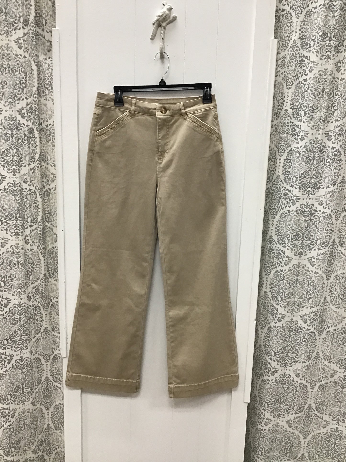 Ankle Pant w/Embroidery