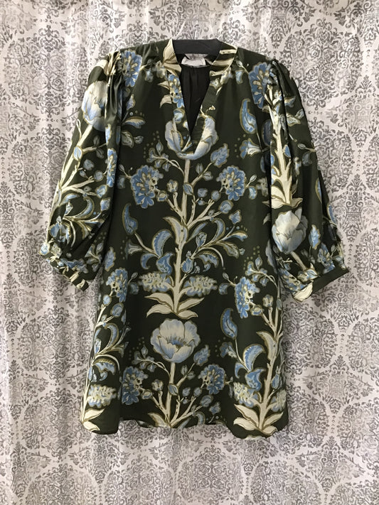 Allover Print Dress