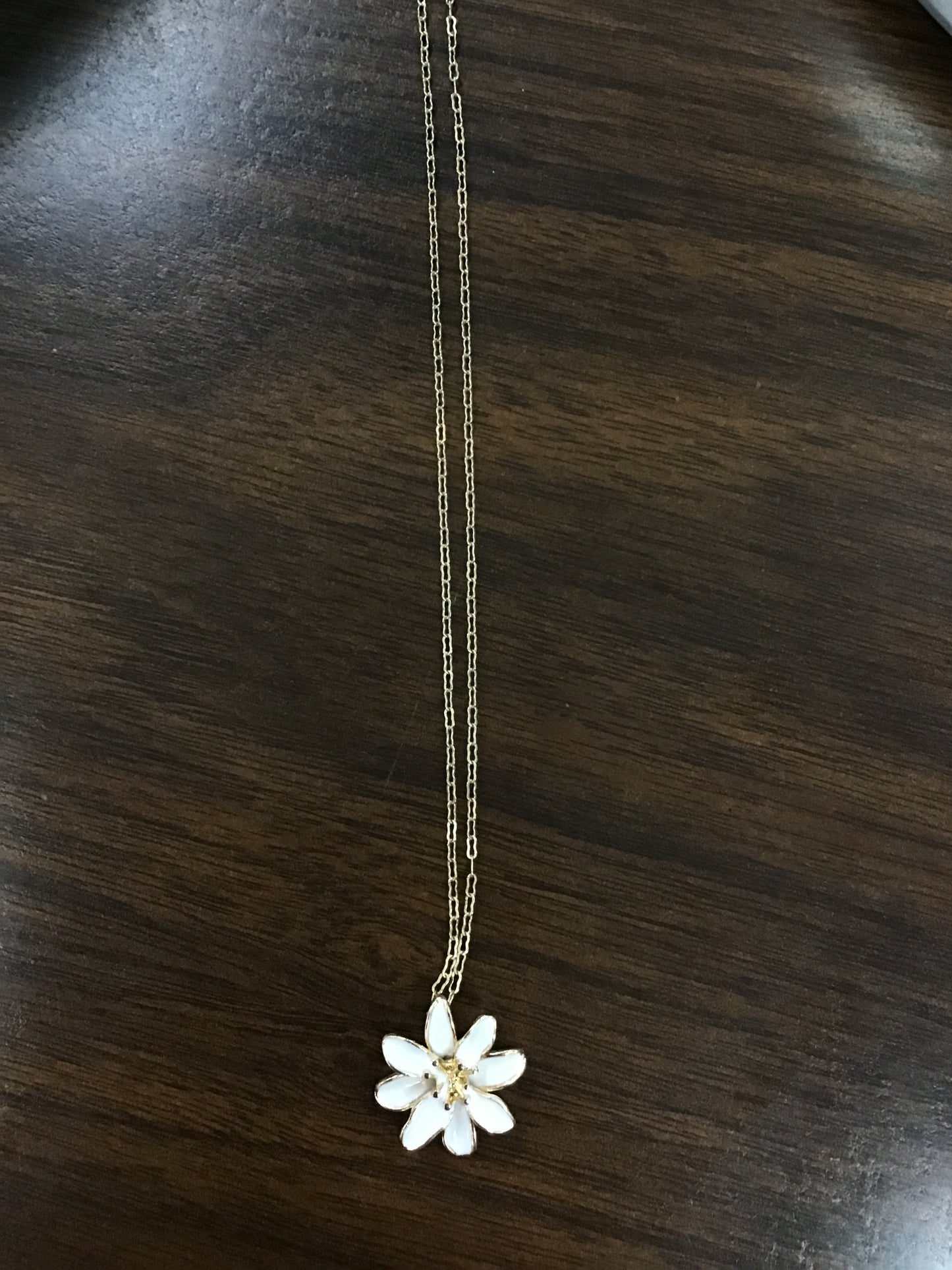 Cala White Necklace