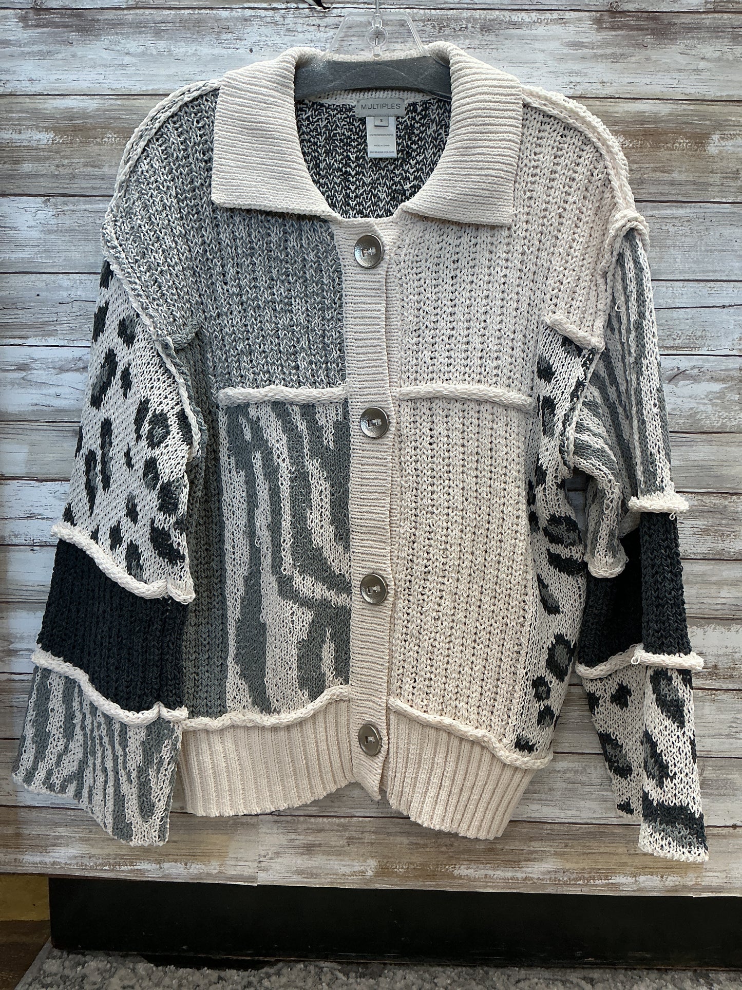Multi Patch Sweater