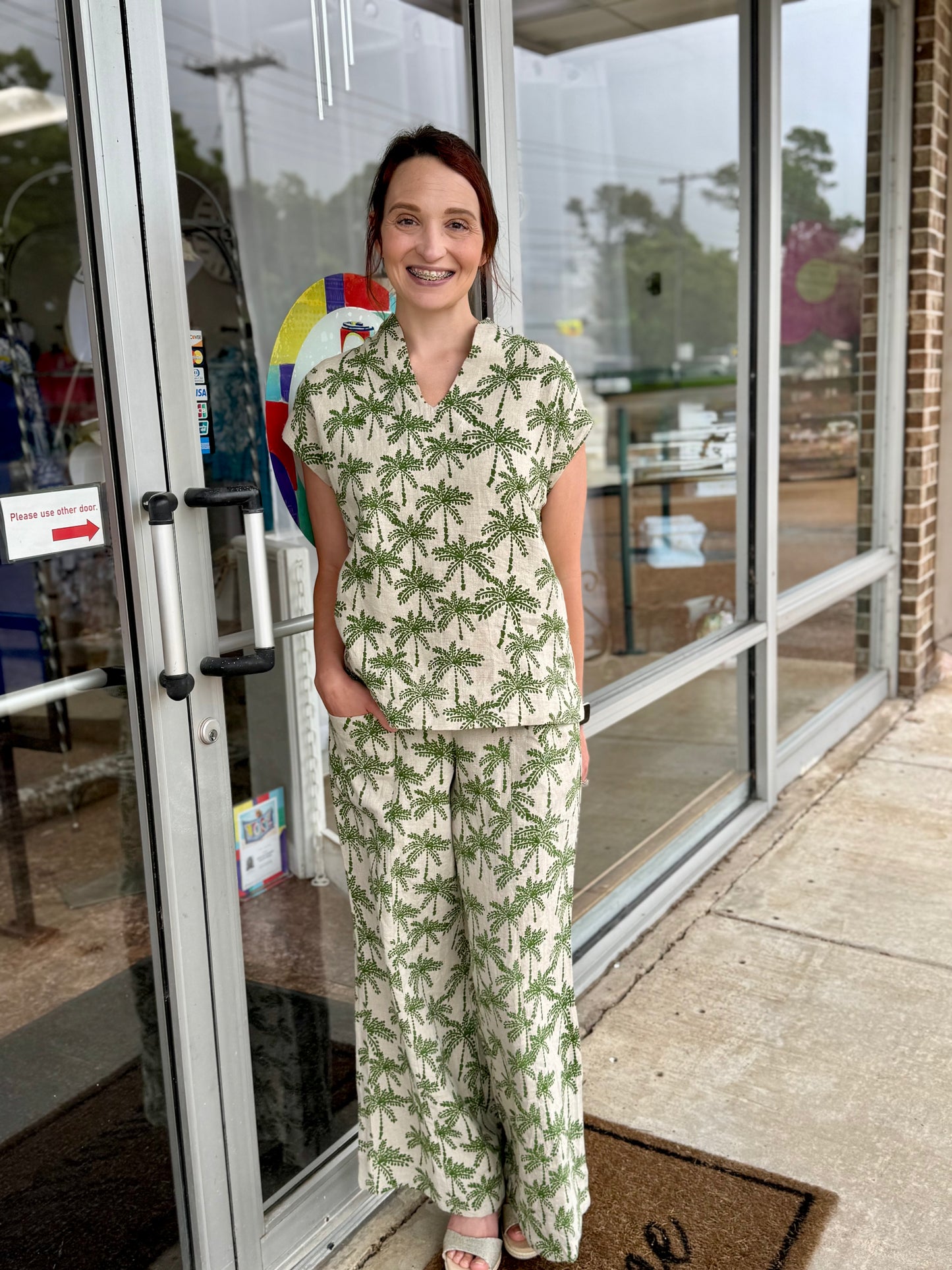 Palm Tree Pant