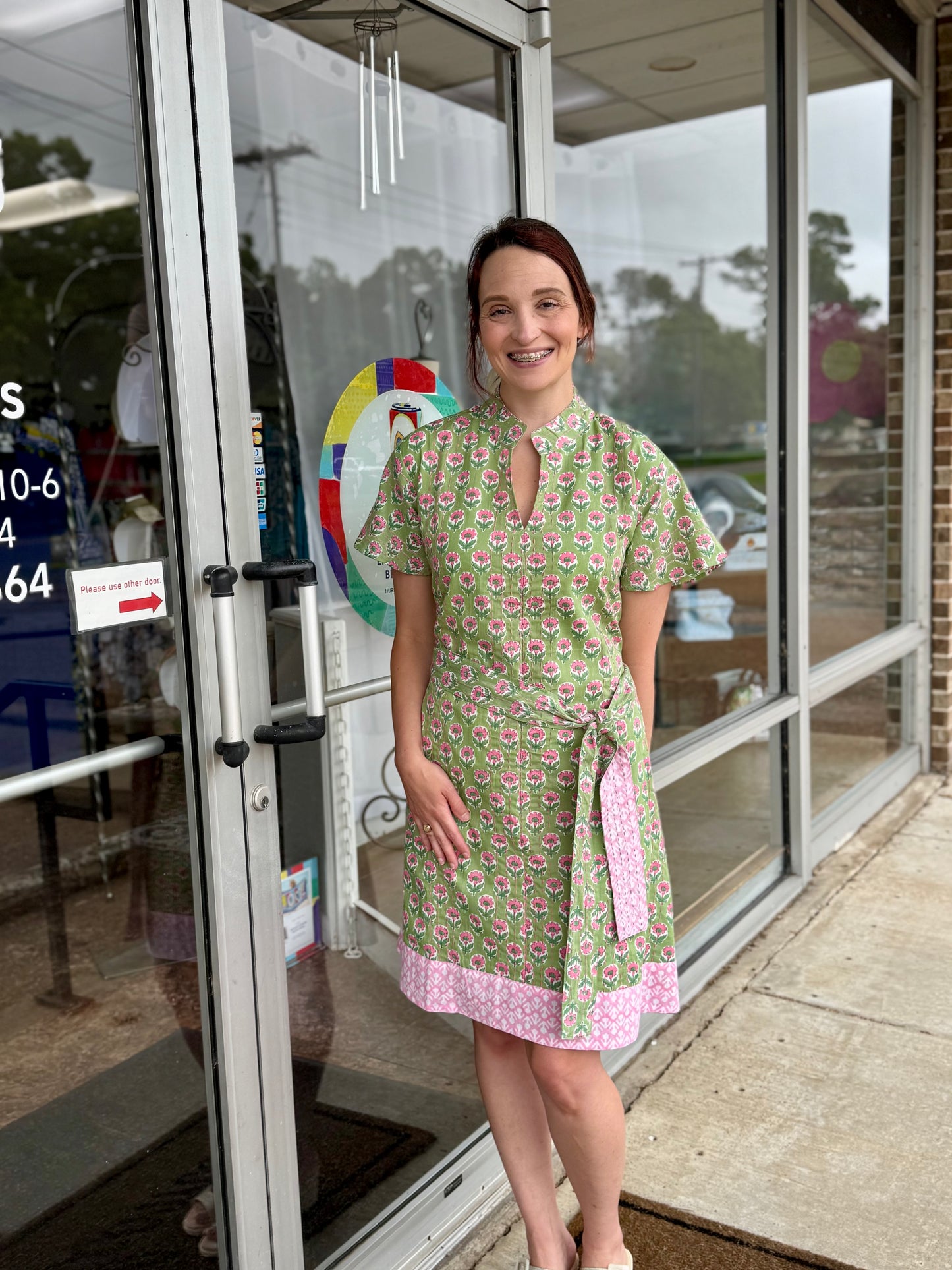 Kantha Stitched Dress