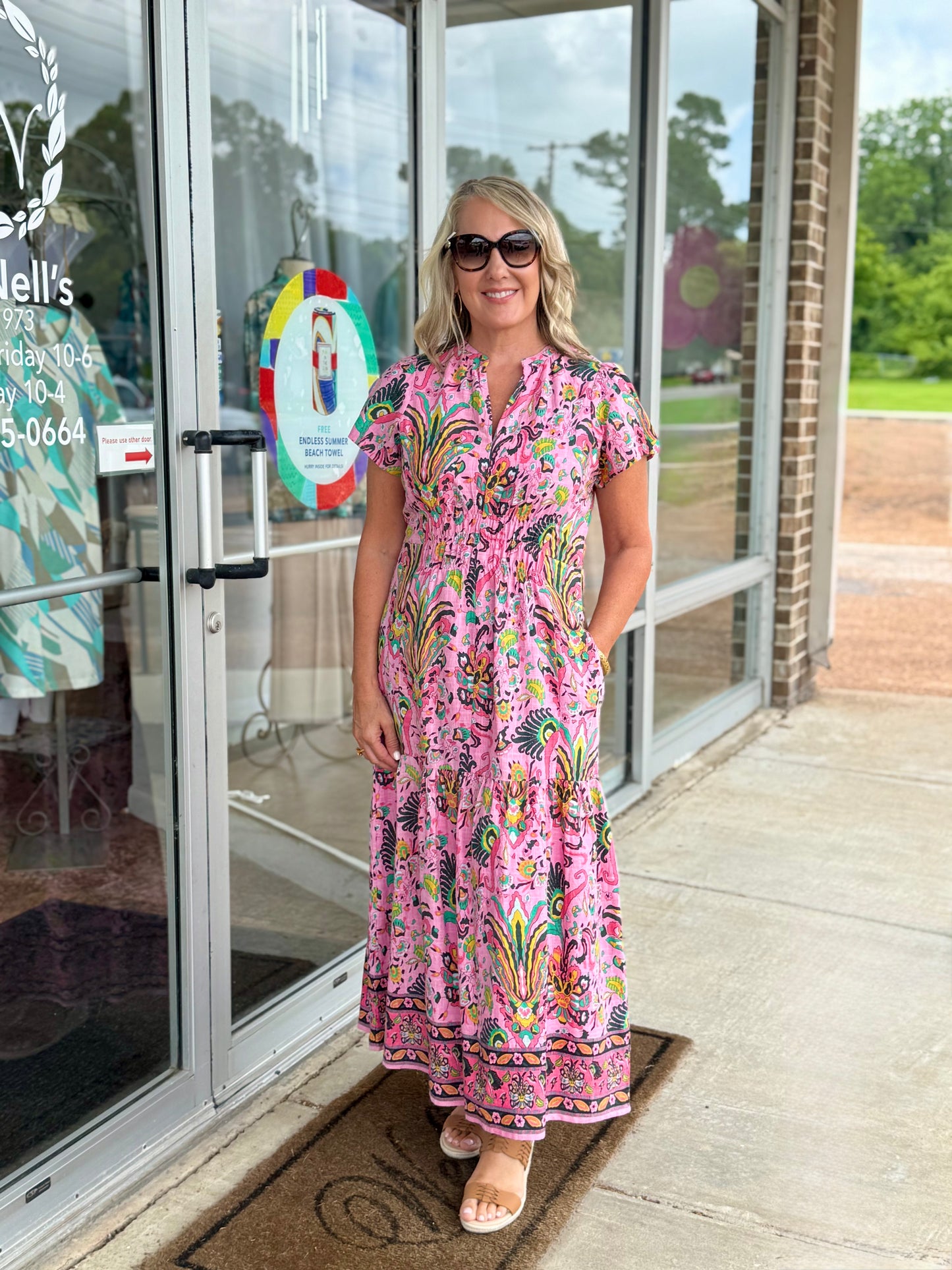 Tropical Borders Dress