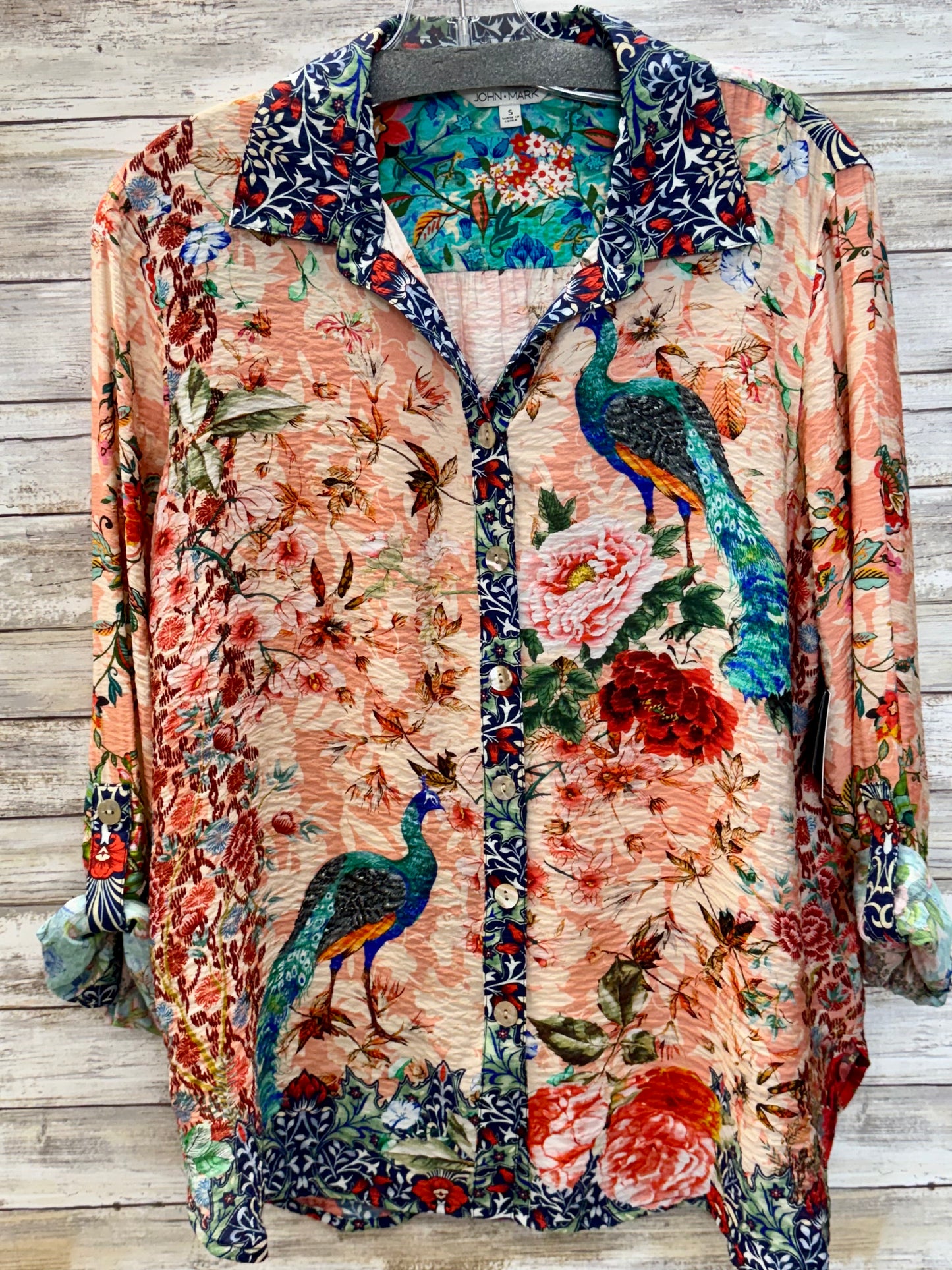 Mixed Floral Print Tunic