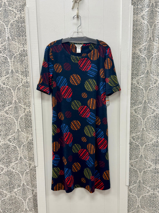 Cuffed Elbow A-Line Dress