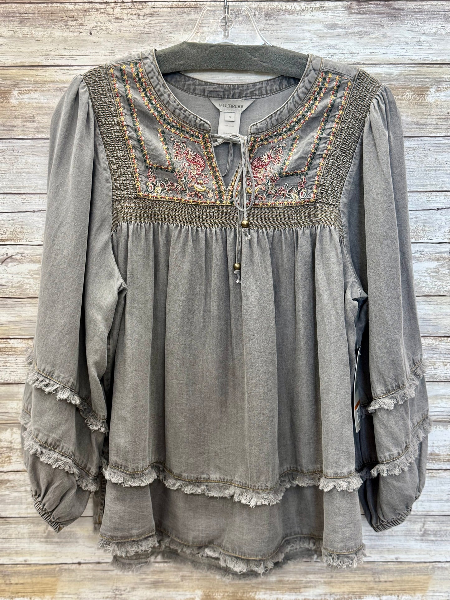 3/4 Sleeve Raglan Top