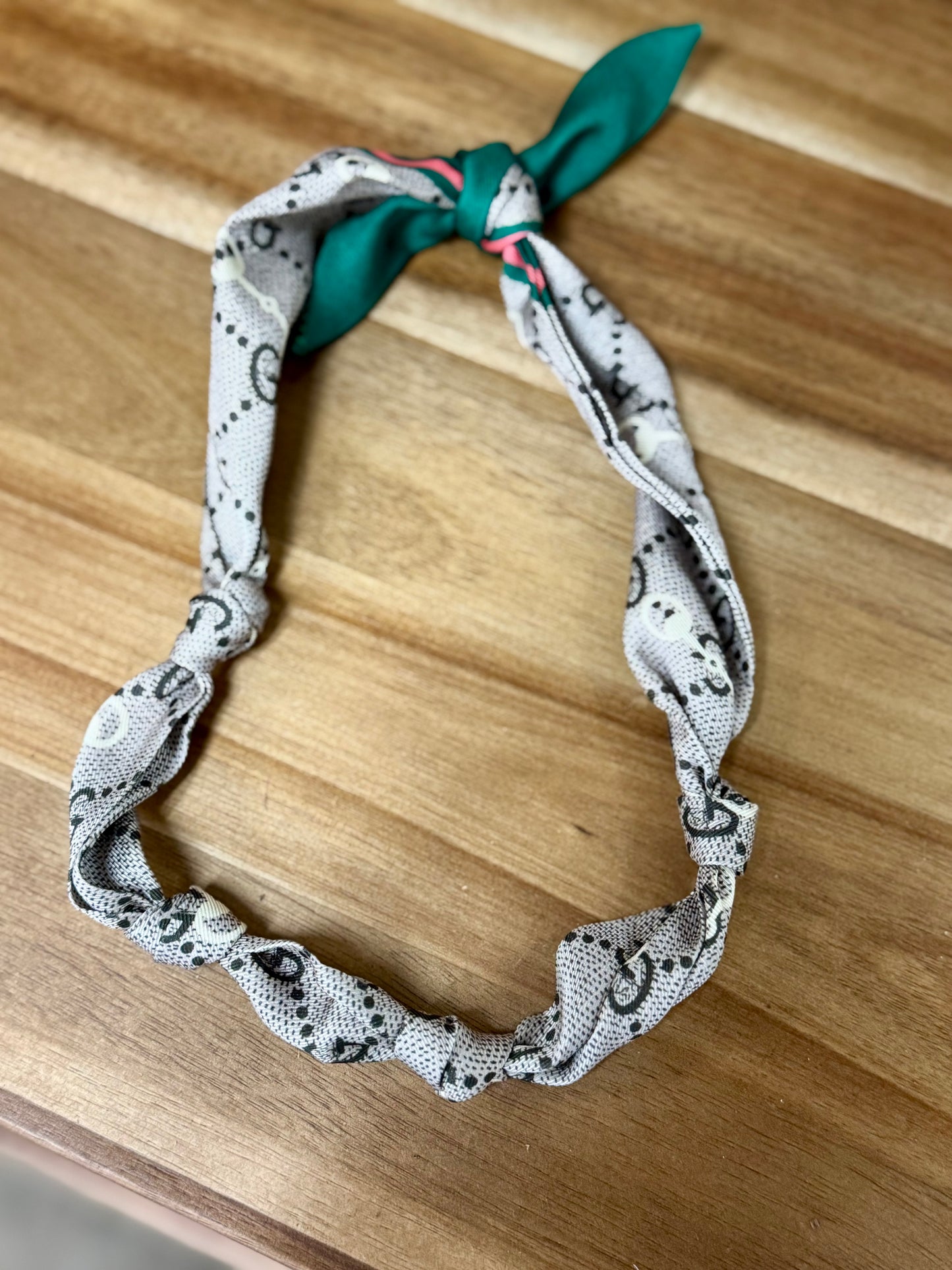 Knotted Scarf Necklace