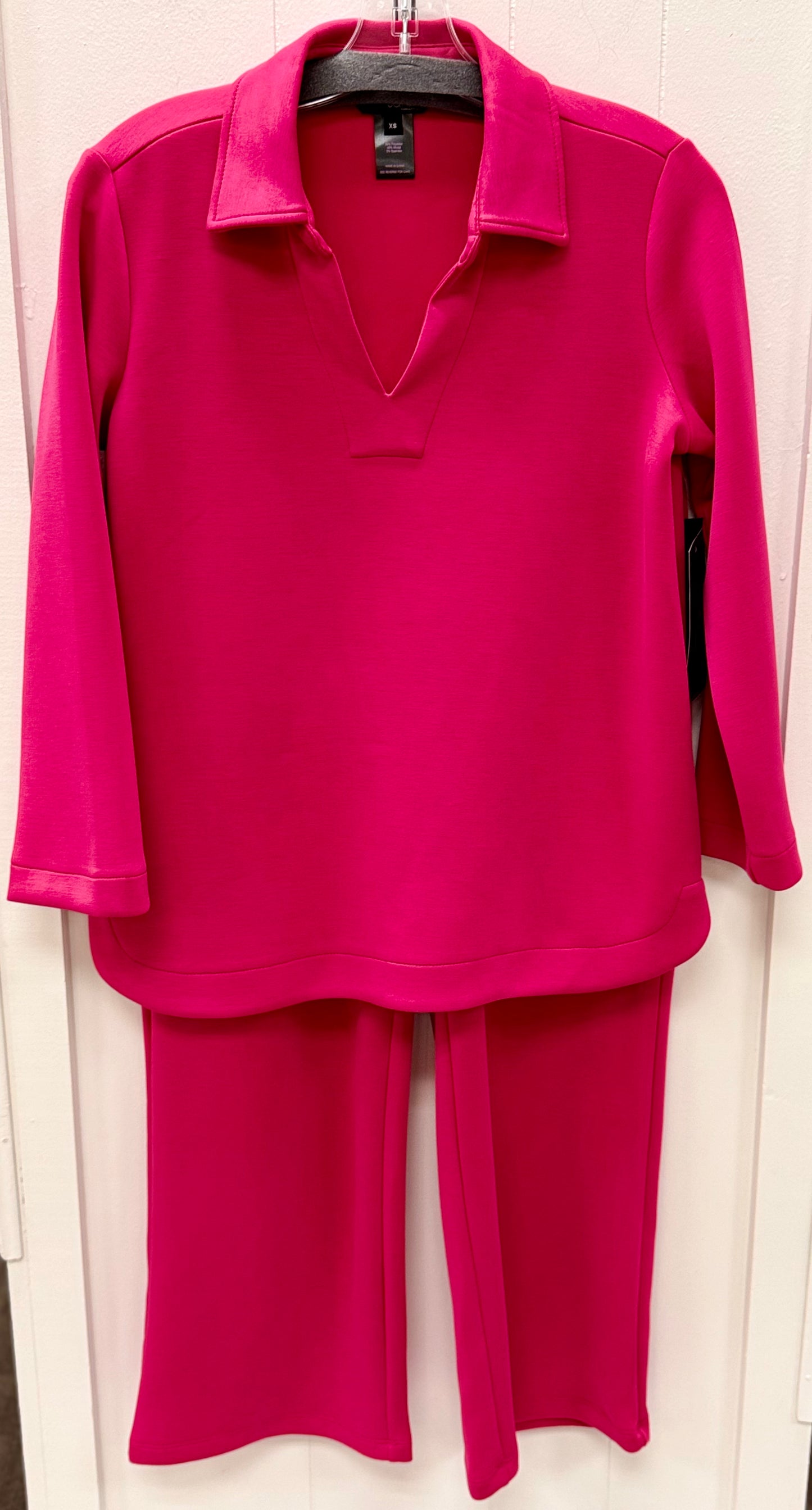Johnny Collar 3/4 Sleeve Pant Set
