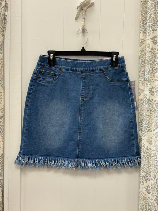 Twisted Fringe Hem Skort