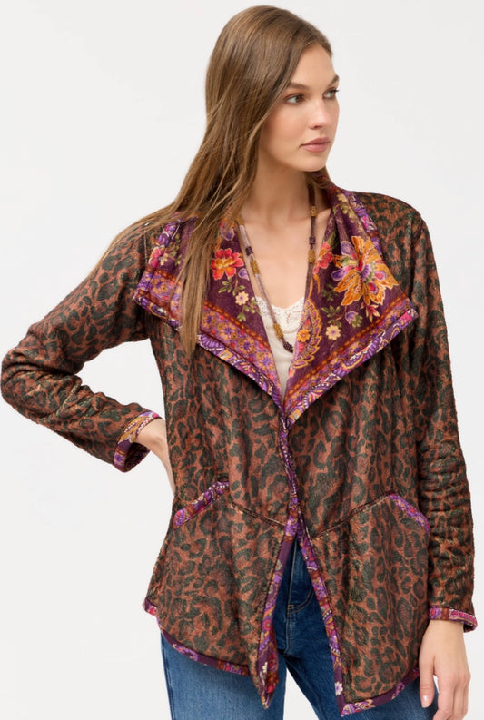 Joan Wrap Sherpa Jacket