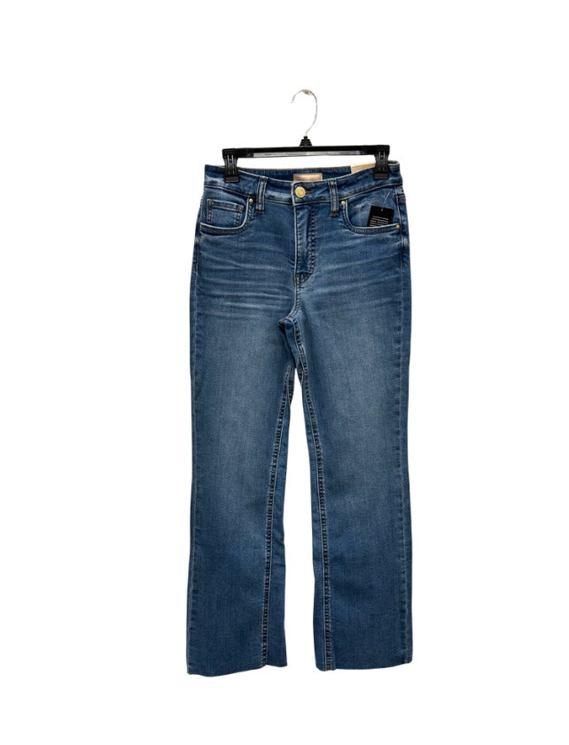 Kelsey High Rise Fab AB Ankle Flare-Nest Leg