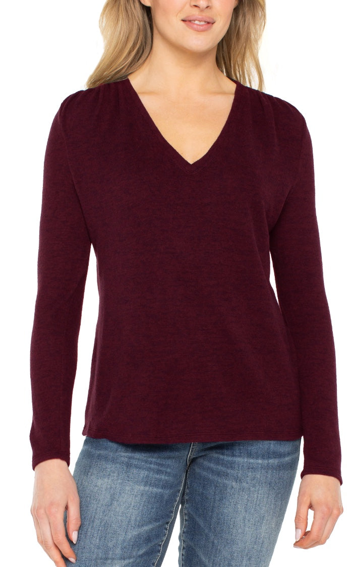 Long Sleeve V-Neck Knit