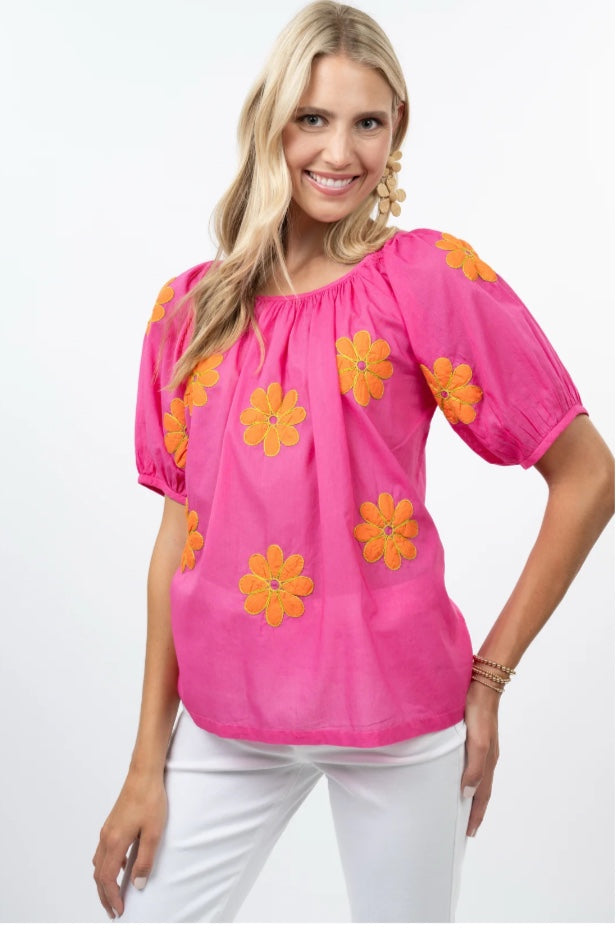 Daisy Applique Top