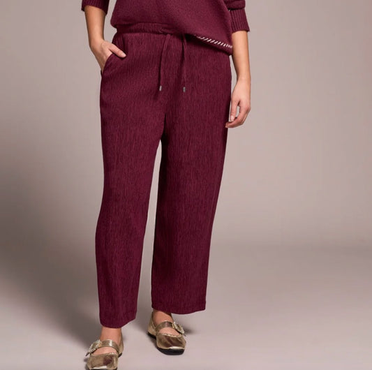 Mock Top & Barrel Pant Set
