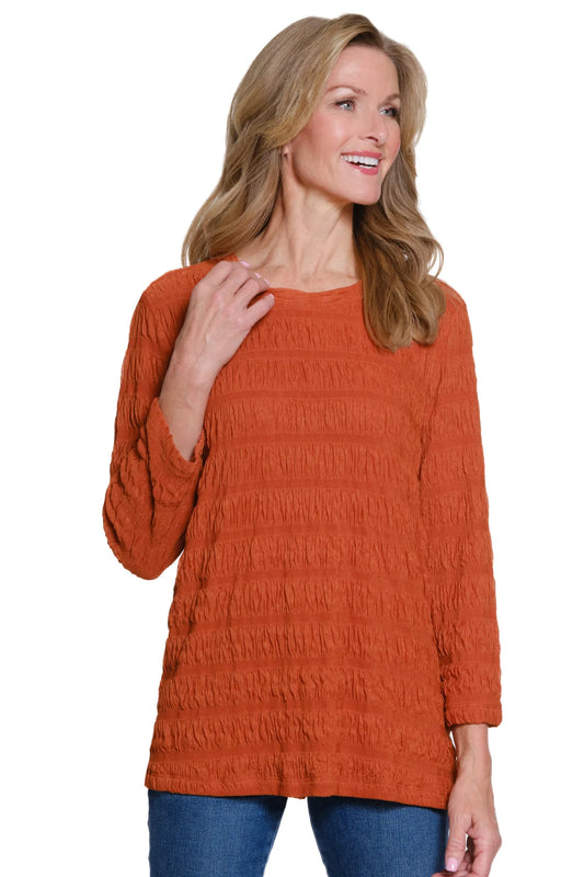 3/4 Sleeve Scoop Neck Top