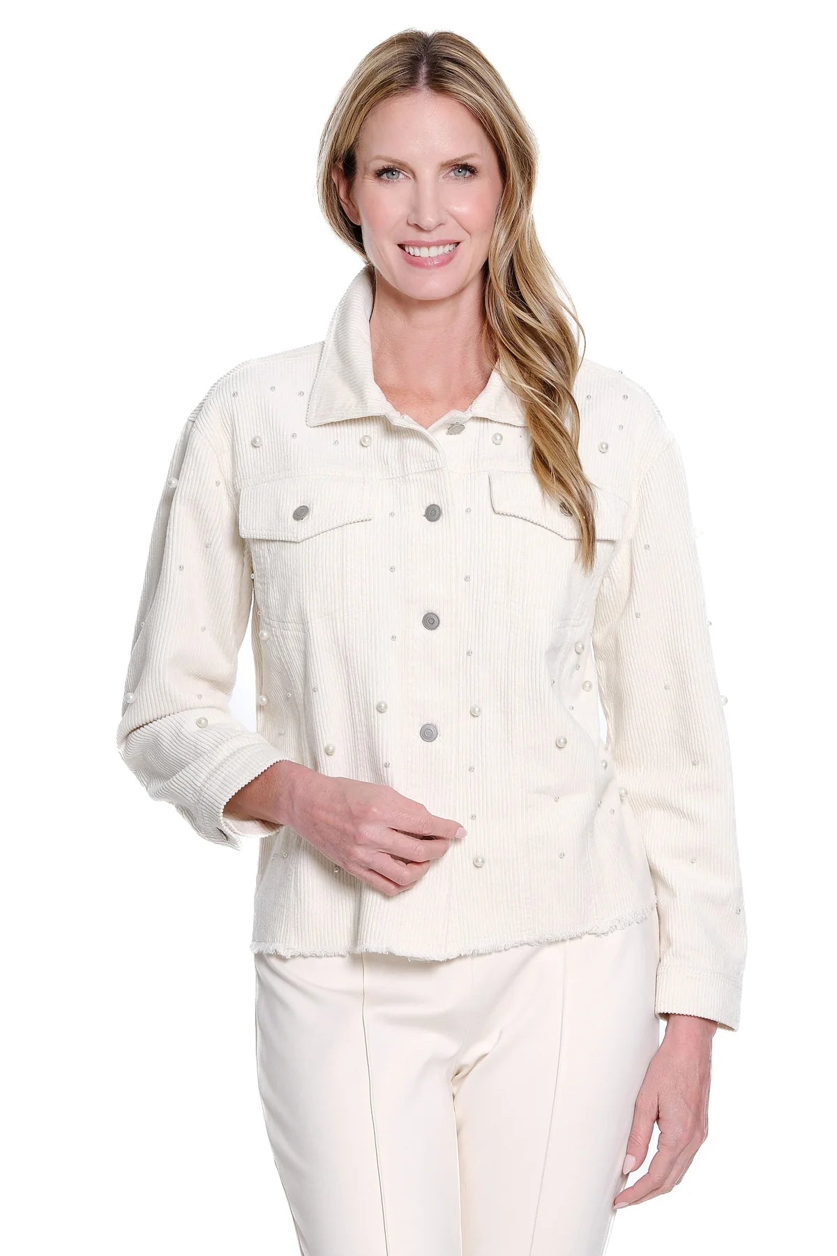 Embellished Cuffed Jacket