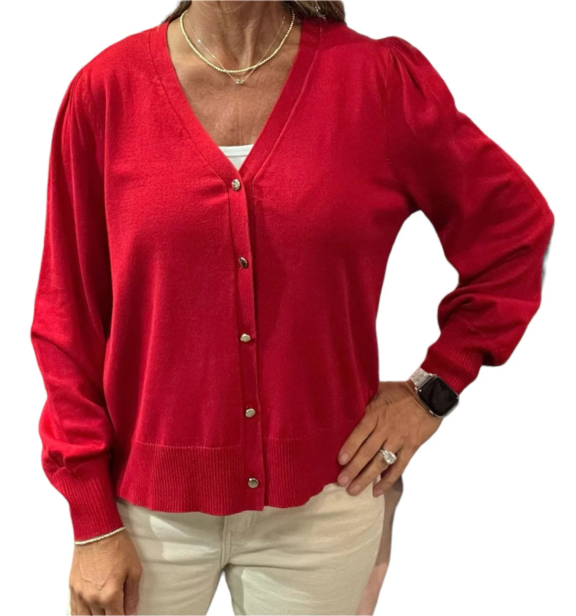 Red Cardigan