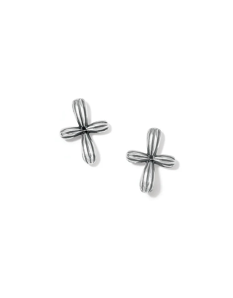 Amphora Cross Post Earrings