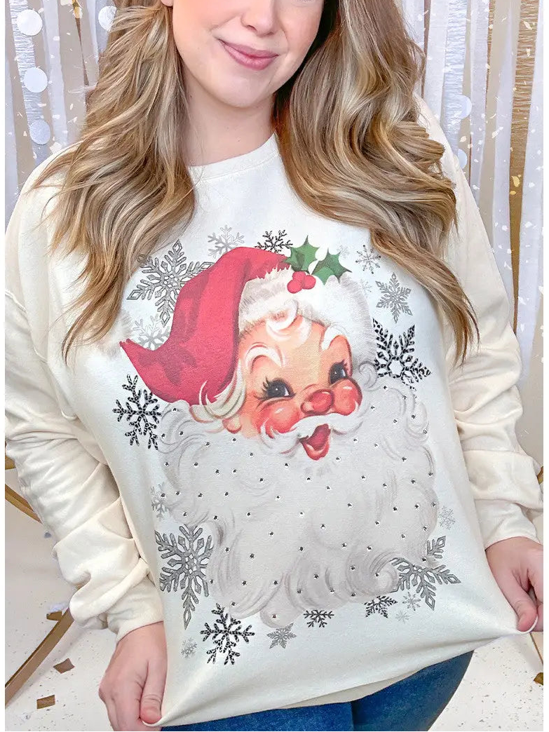 Vintage Santa Sweatshirt
