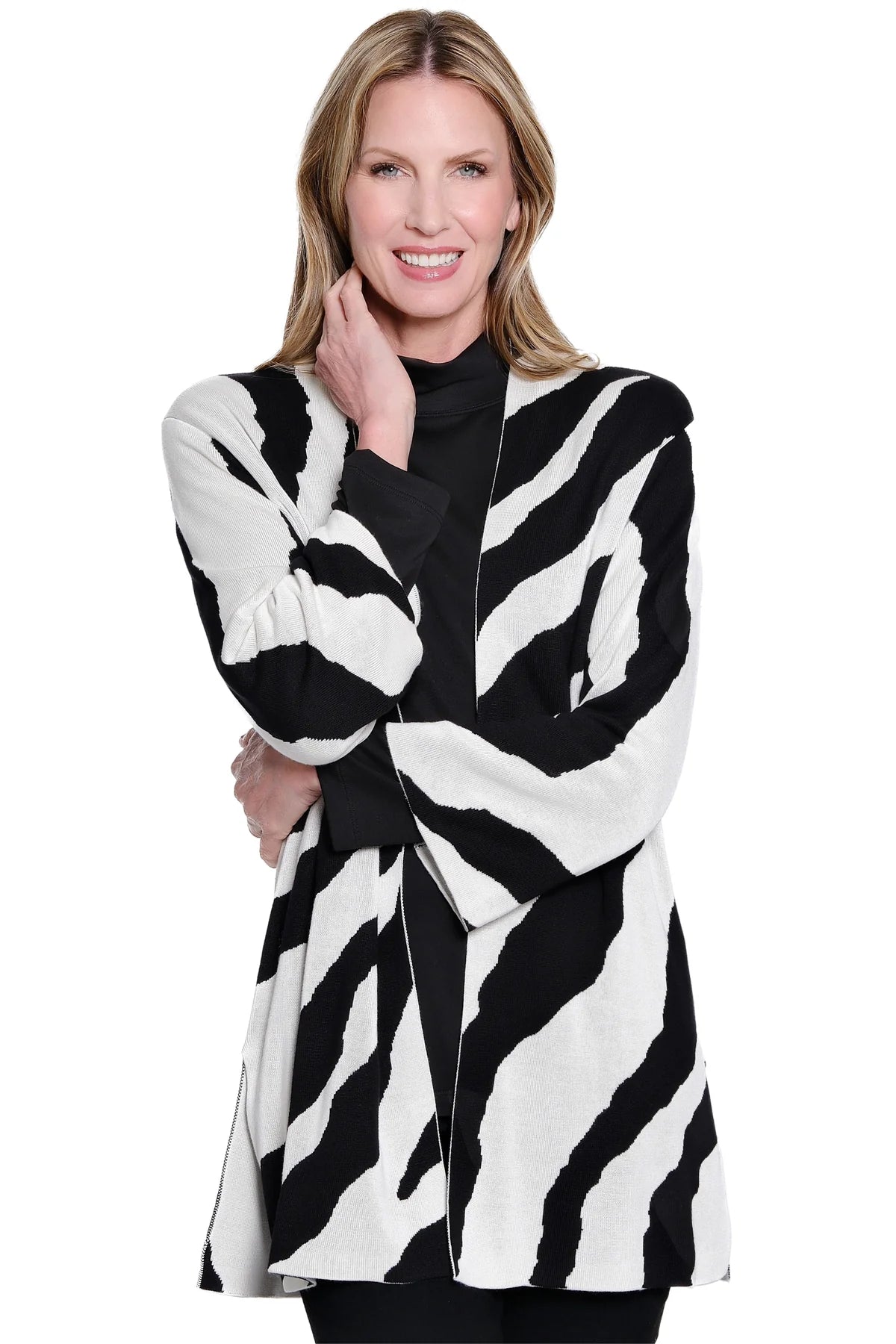 Open Front Sweater Jacket