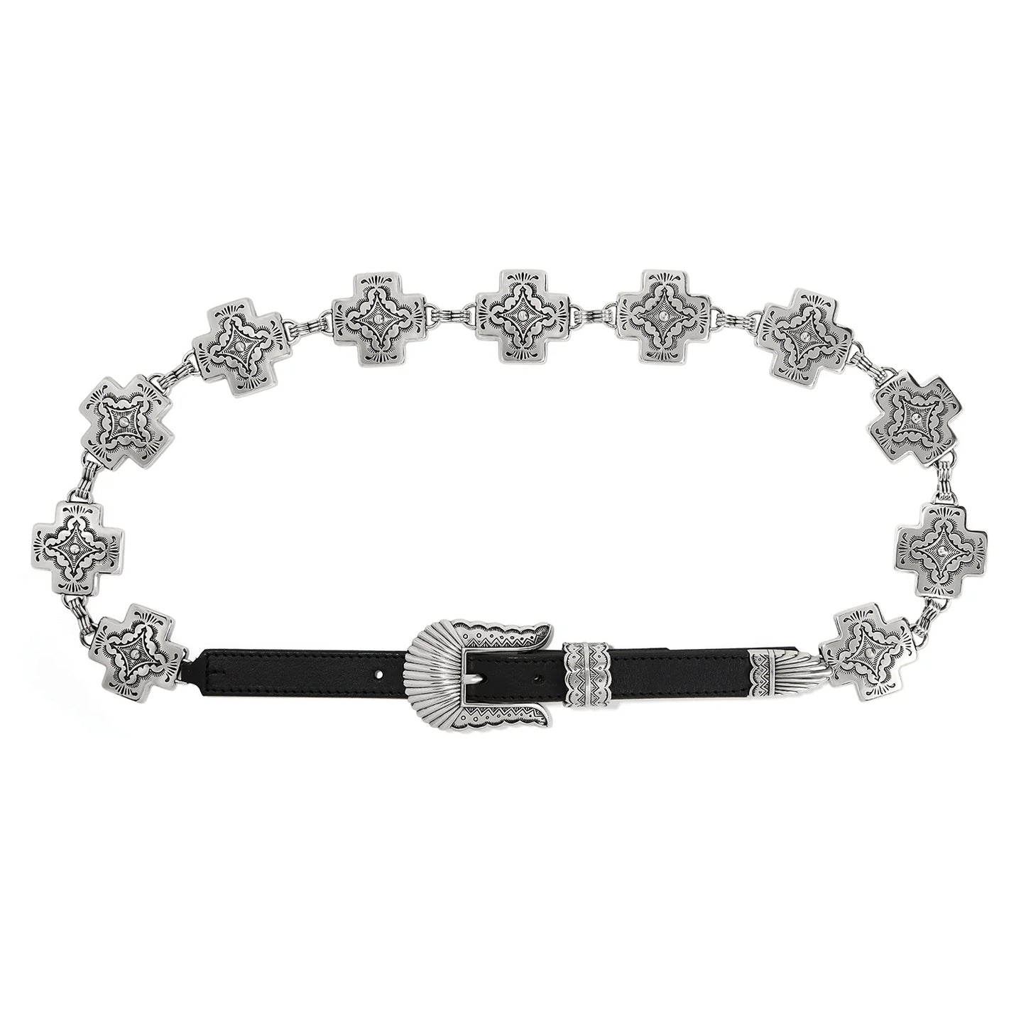 Black Leather Belt