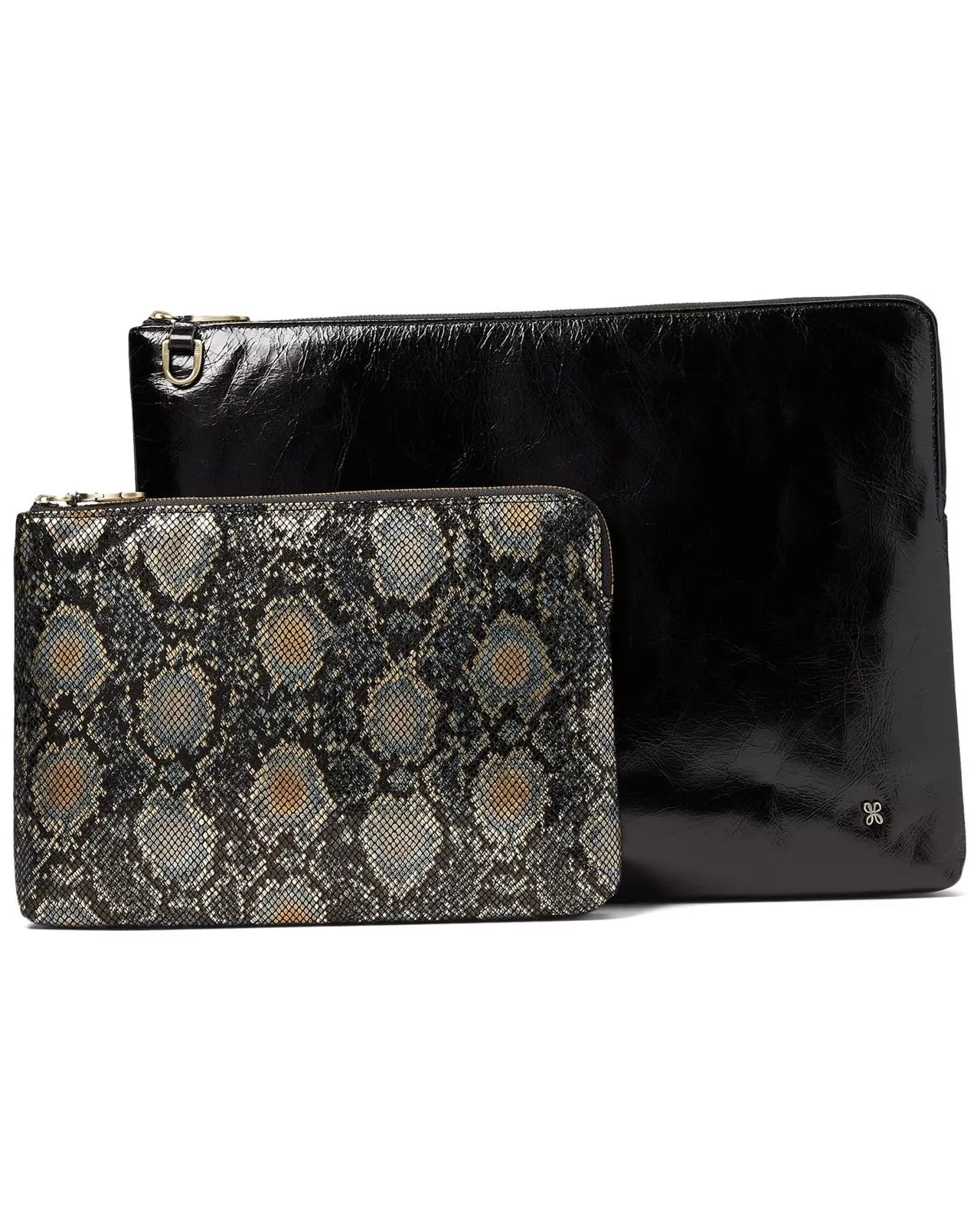 Medium Tech Pouch Set Black