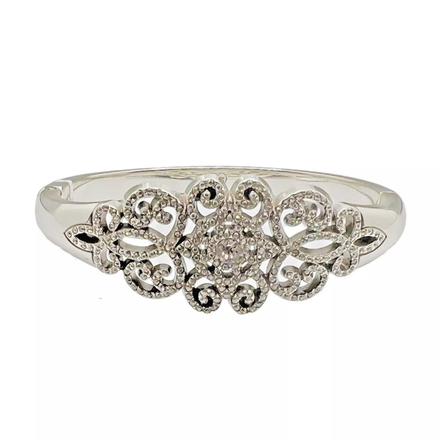 Illumina Hinged Bangle